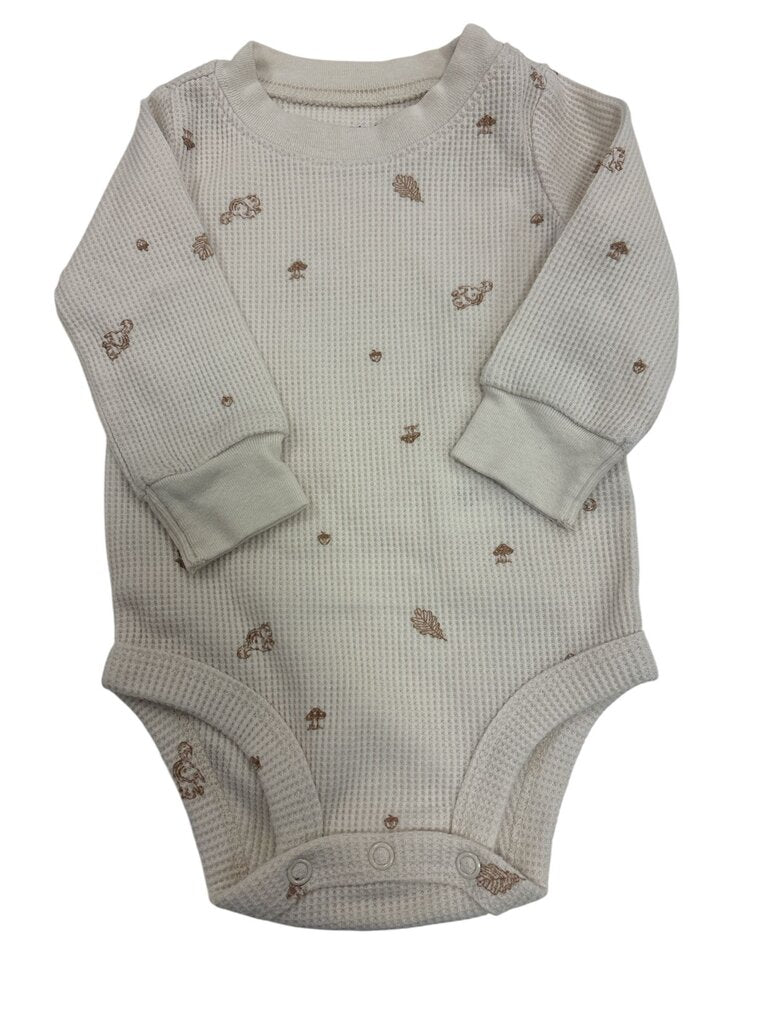 Long Sleeve Onesie - Squirrels