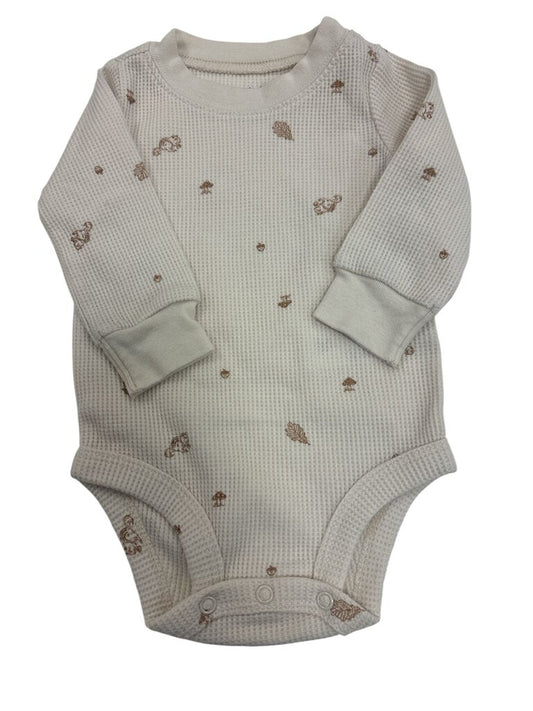 Long Sleeve Onesie - Squirrels