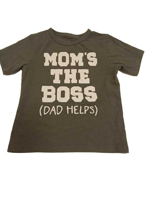 mom's the boss shirt