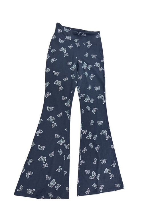 Flared Athletic Pants - Butterflies