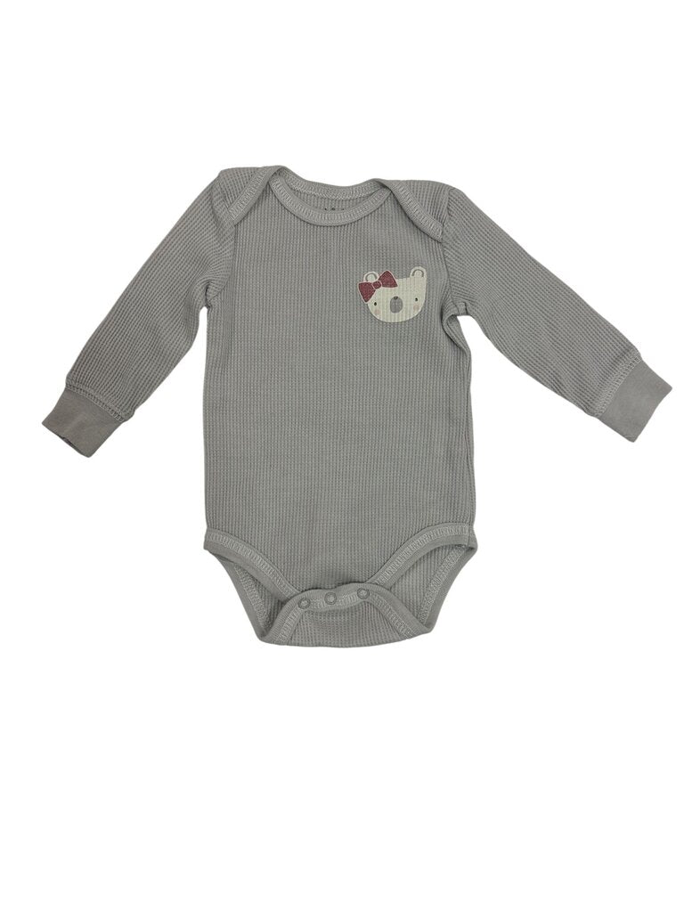 Long Sleeve Onesie - Bear