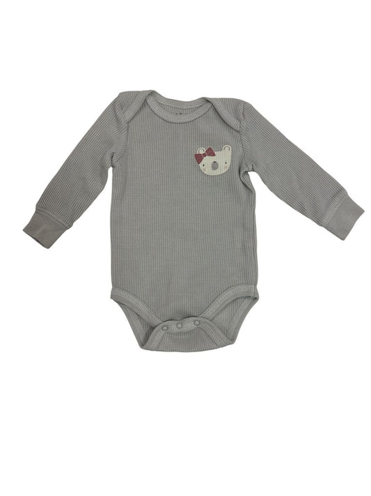 Long Sleeve Onesie - Bear