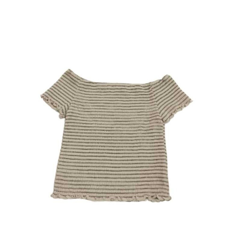 Striped Off Shoulder Top