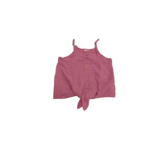 Tank: Button & Tie Front Detail