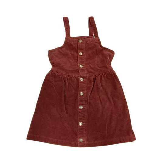 Corduroy Button Up Dress