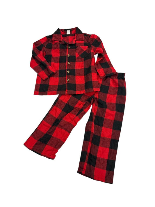 2pc Plaid Pajamas