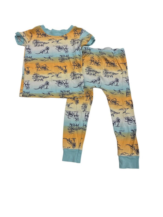 2pc Dinosaur Pajamas