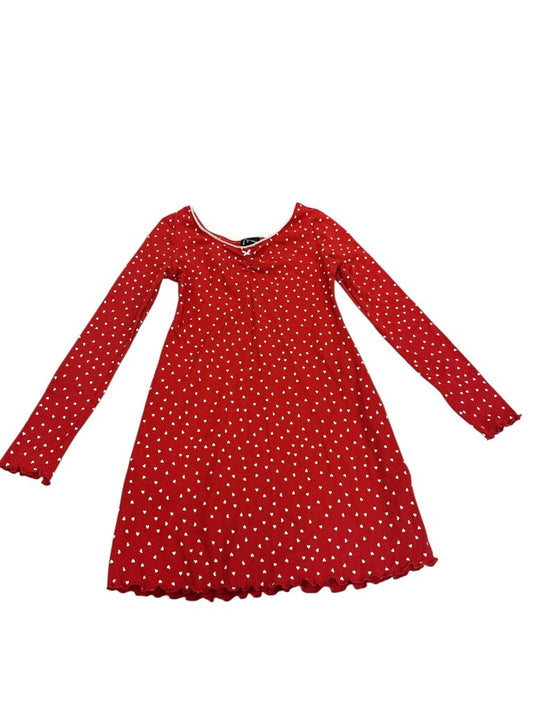 Long Sleeve Heart Dress
