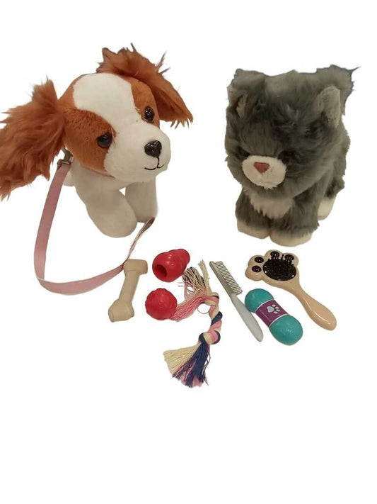 2pc dog/cat + accessories