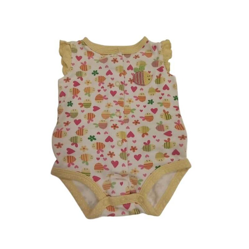 Onesie: Bees & Hearts