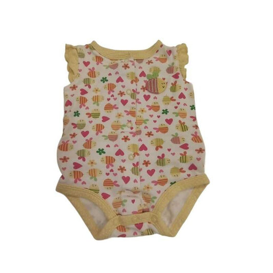 Onesie: Bees & Hearts