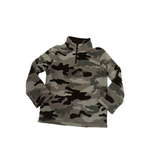 Long Sleeve: 1/4 Zip Fleece Camo