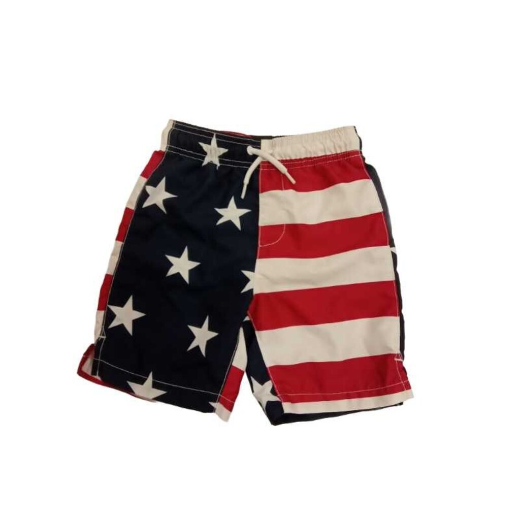 Swim Shorts: USA Flag