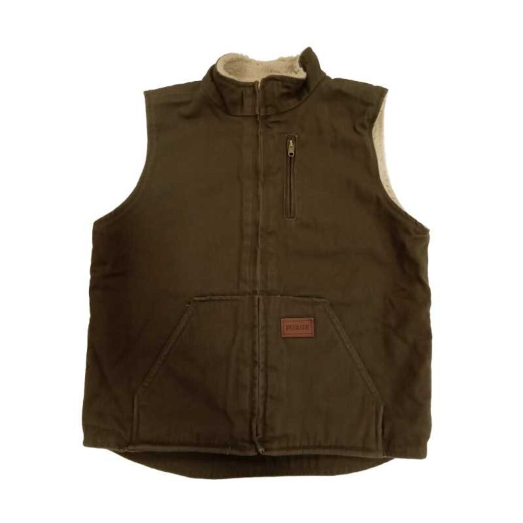 Vest: Canvas Outer/Sherpa Inner