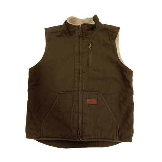 Vest: Canvas Outer/Sherpa Inner