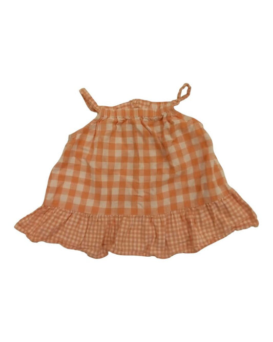 Tank: Checkered/Ruffles