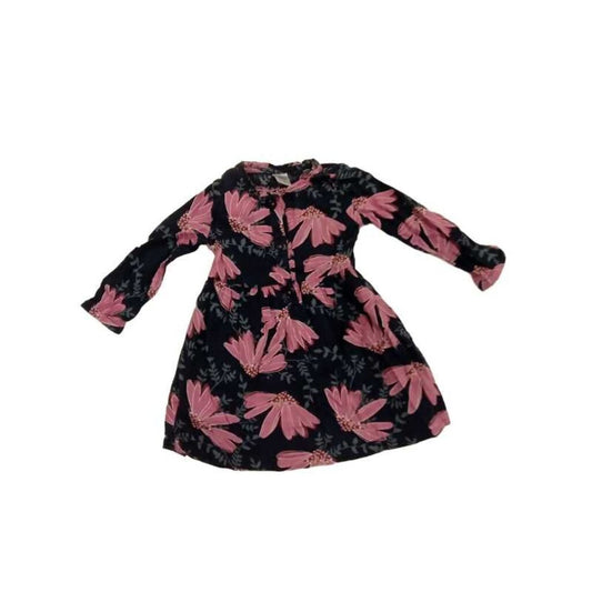 Long Sleeve Dress - Flowers
