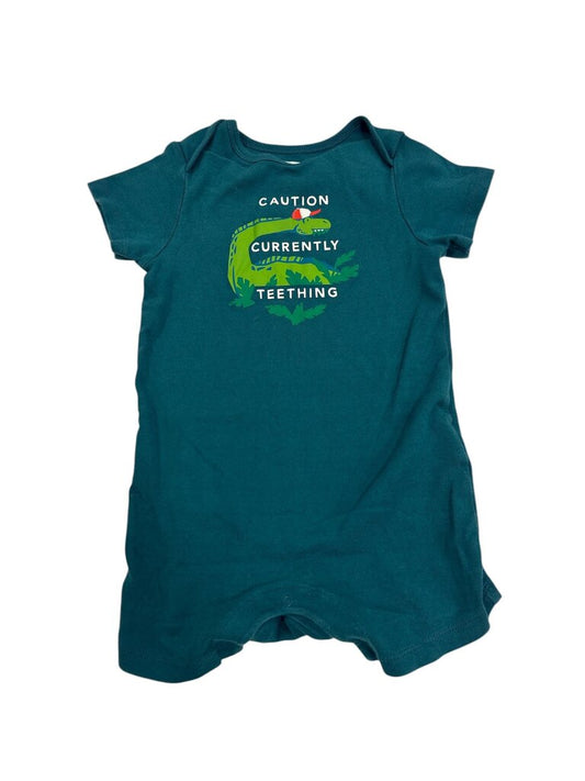 Romper - Caution Currently Teething
