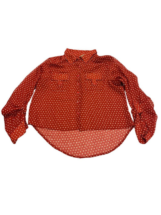 Long Sleeve Sheer Top