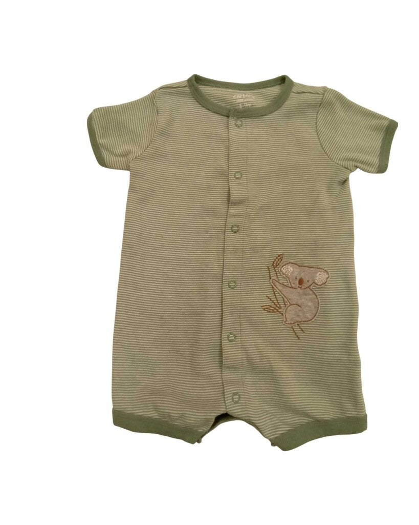 Romper: Stripes Koala