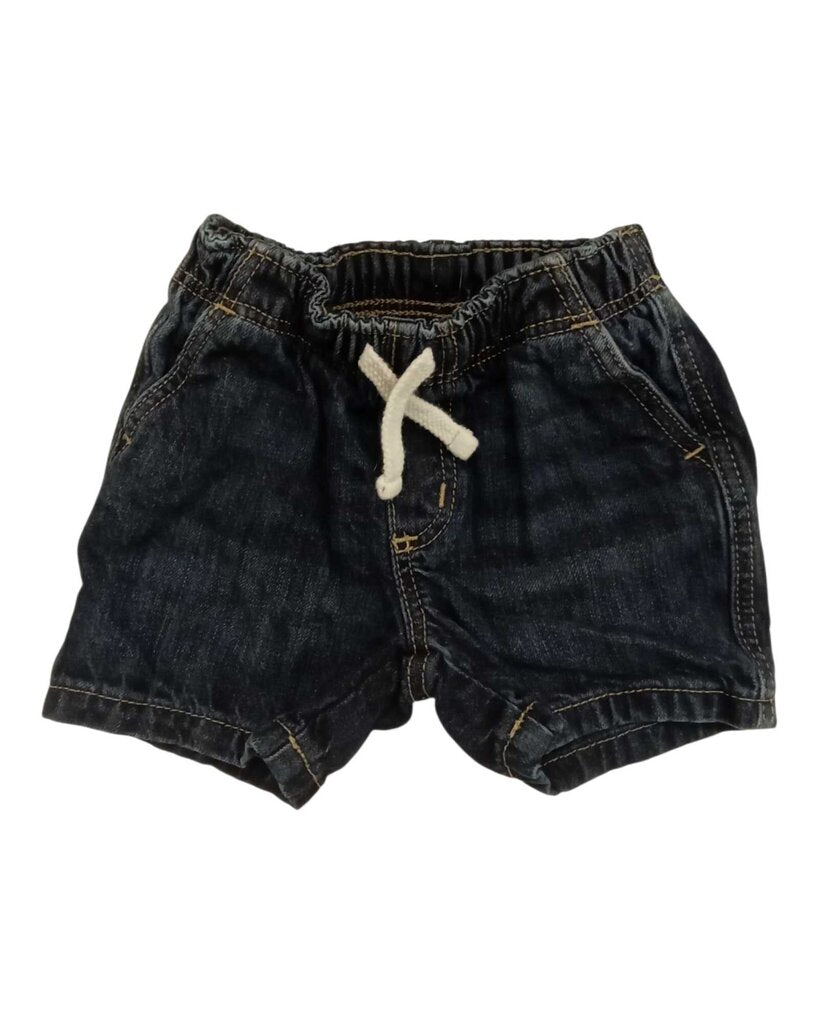 Shorts: Denim Tie Front