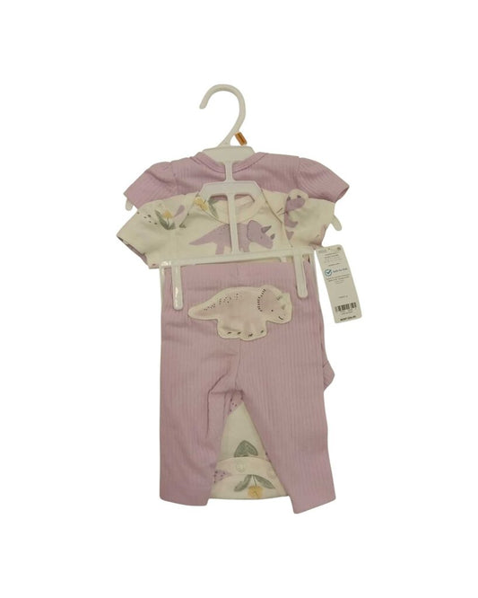 3pc set: NWT 2 onesies/1 pant Dino