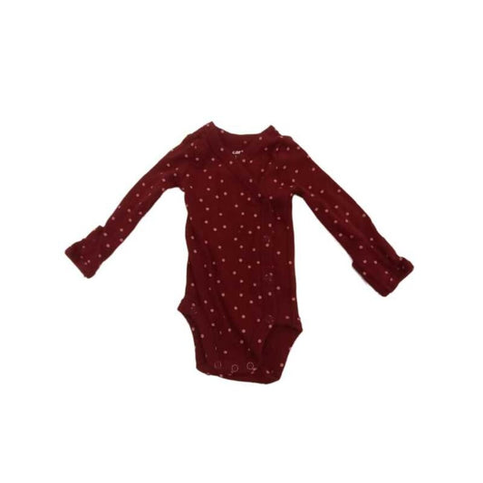 Long Sleeve Onesie - Dots