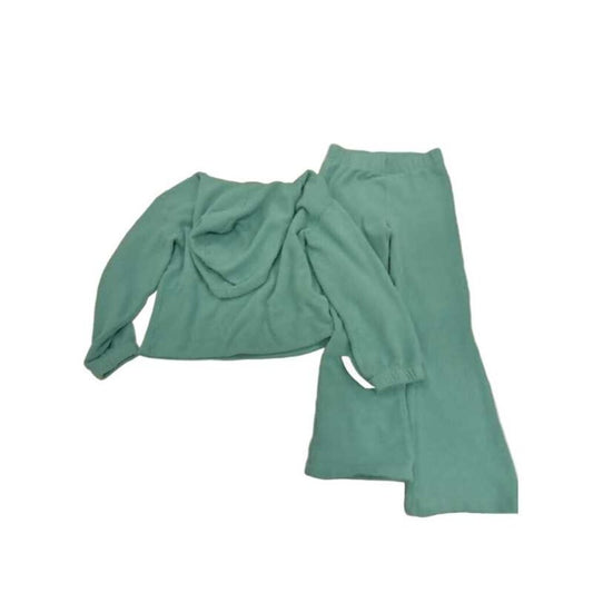 2pc Terry Cloth Sweat Suit