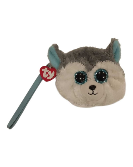 Slush the Husky Beanie Boo Wristlet