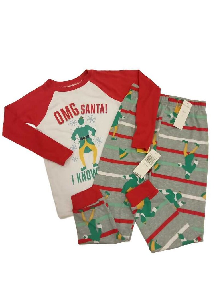 2pc NWT OMG Santa long sleeve sleeper