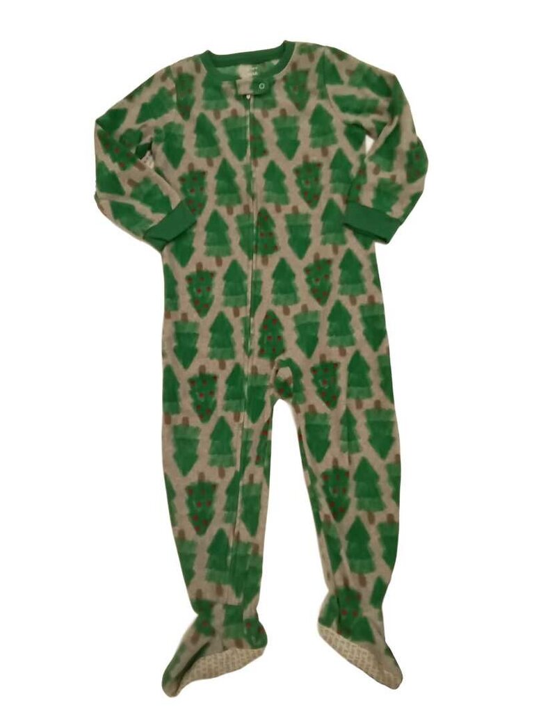 tree print one-piece sleeper