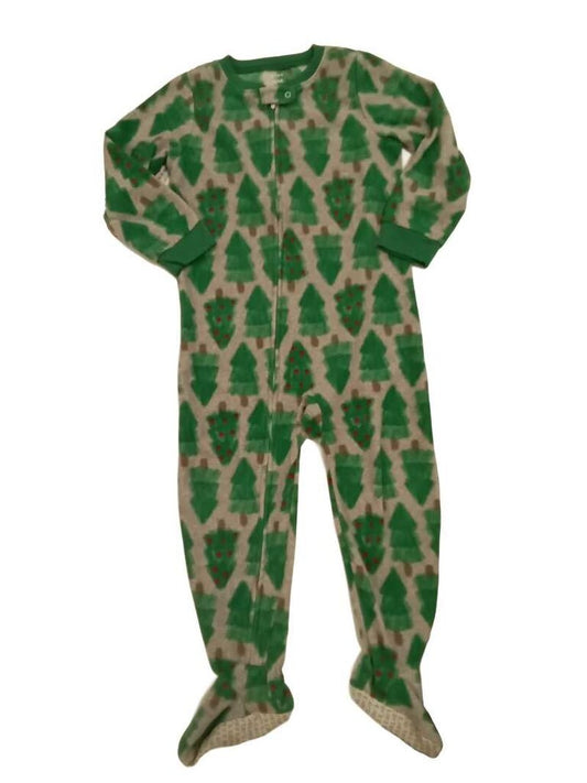 tree print one-piece sleeper