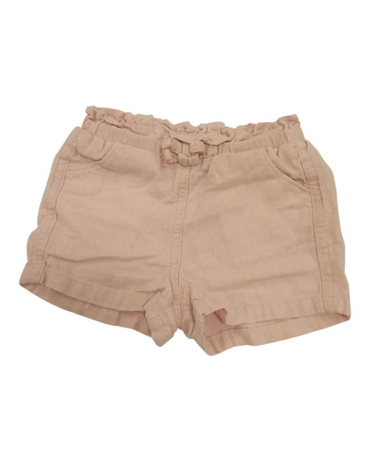 Shorts: Elastic Waist Bow Detail