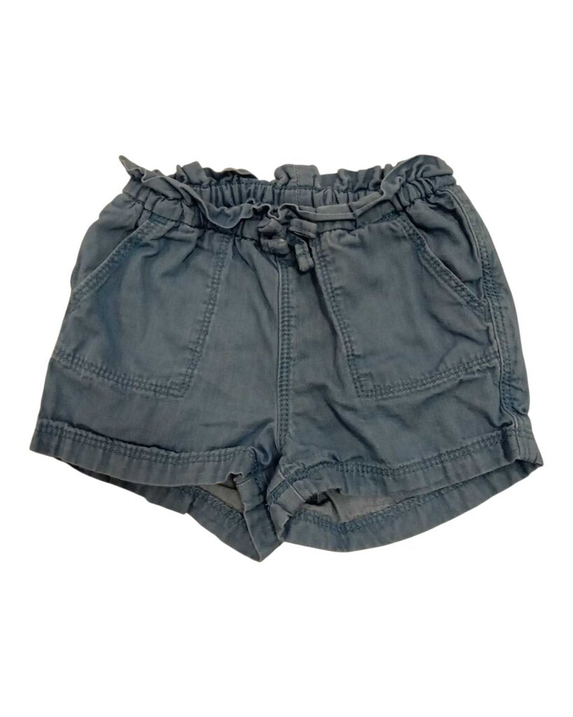 Shorts: Elastic Waist Bow Detail