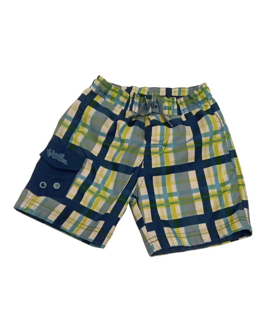 Plaid Swim shorts