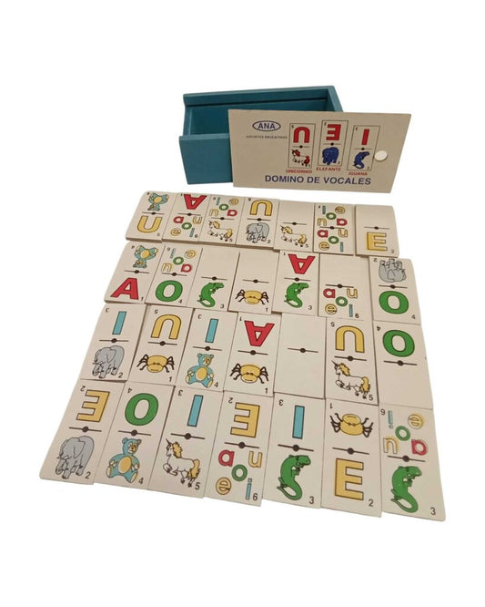 Domino Animal Alphabet: Spanish