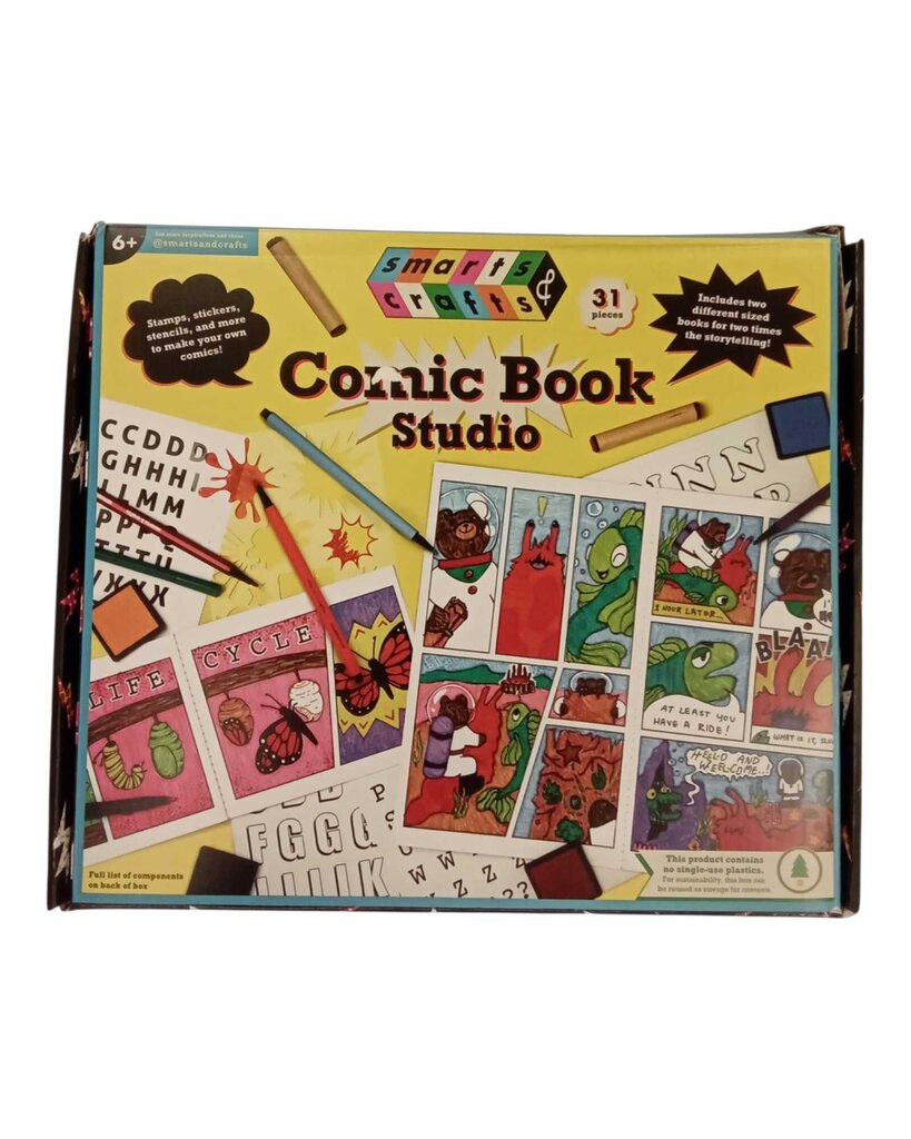 Make Your Own Comic Book Studio Kit