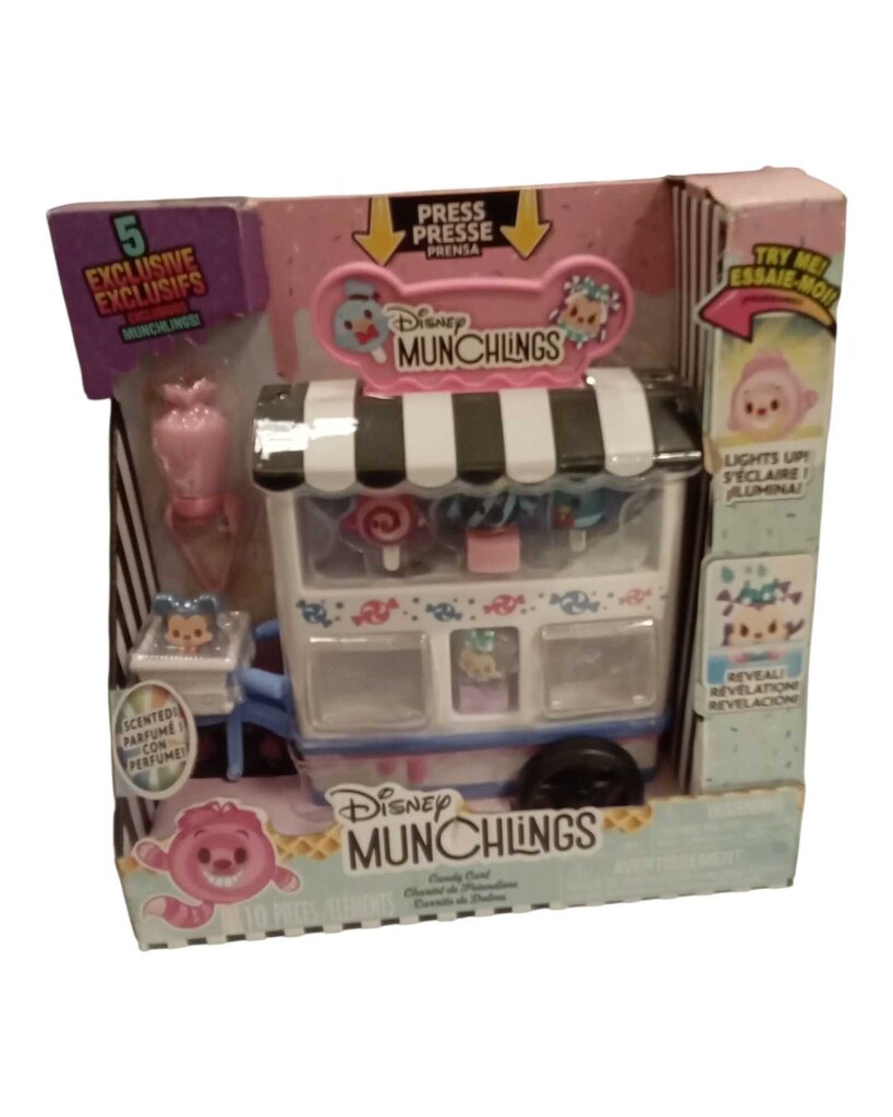 Disney Store Toys & Plush Toys Play Sets Disney Munchlings Candy Cart Play Set