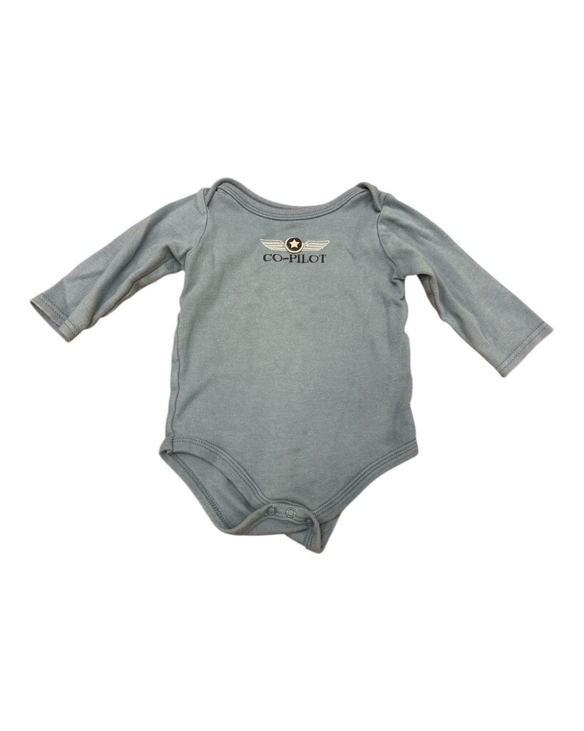 Long Sleeve Onesie - Co-Pilot