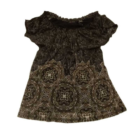 Shirt: Dressy Elastic Collar/Arms