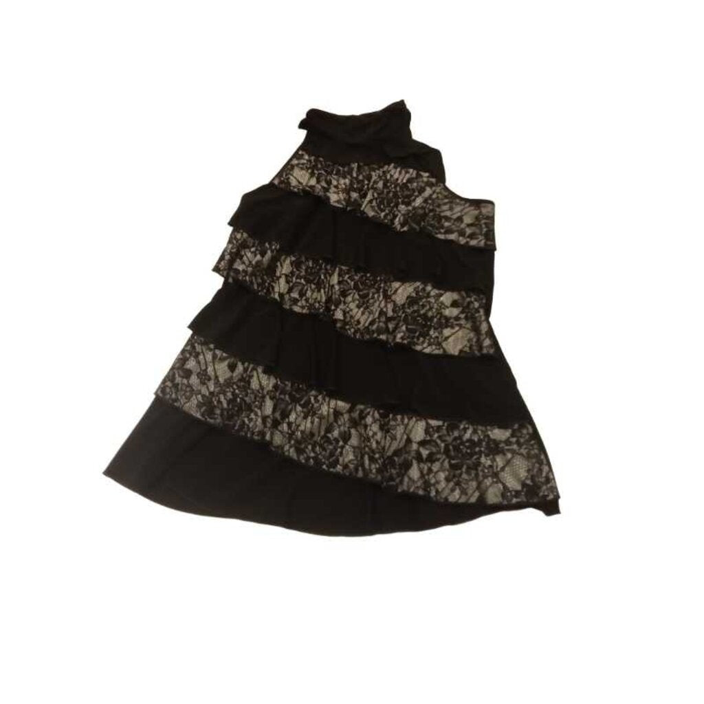 Sleeveless Shirt: Lace Ruffle