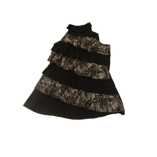 Sleeveless Shirt: Lace Ruffle