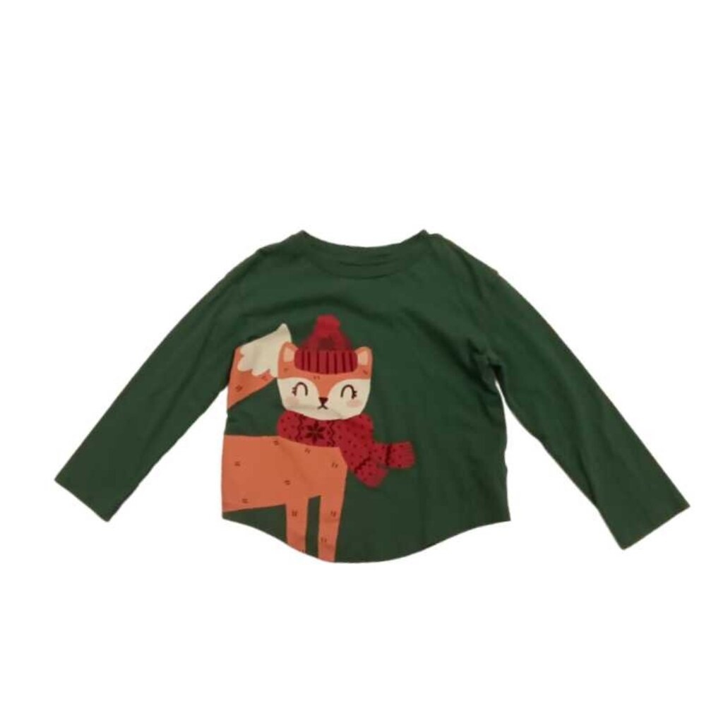 Long Sleeve Shirt: Winter Fox