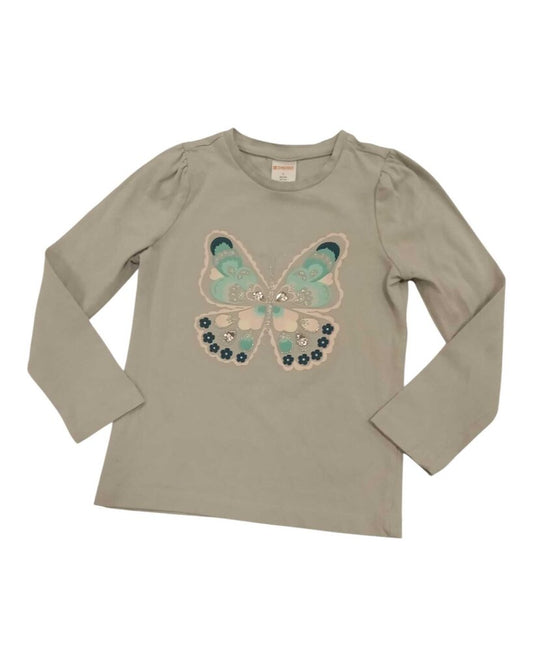 Long Sleeve Shirt: Butterfly