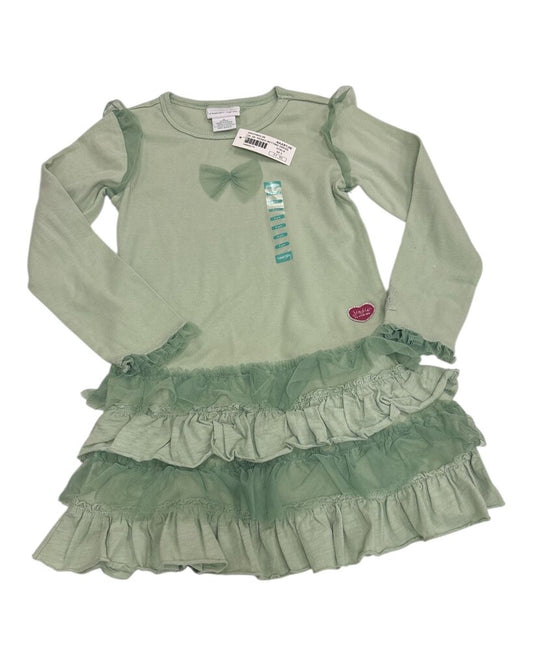 Long Sleeve Dress: Tiered Netting NWT