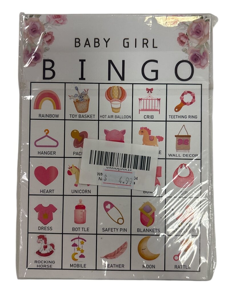 Baby Girl Bingo