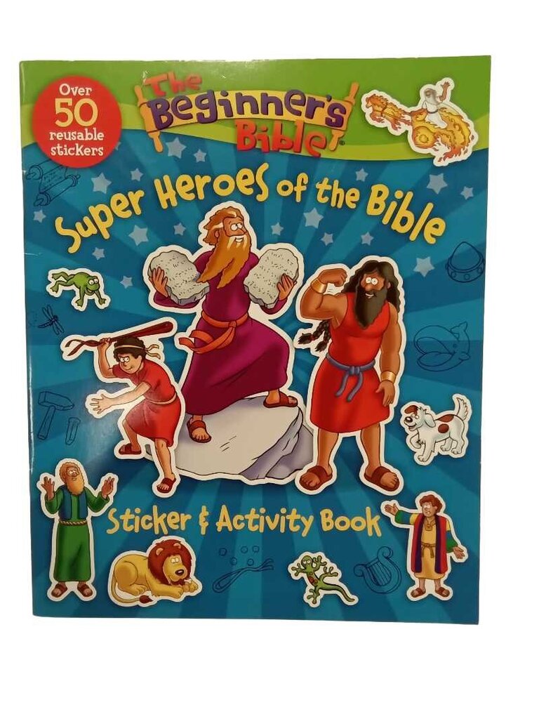 Super Heroes of the Bible Sticker Book