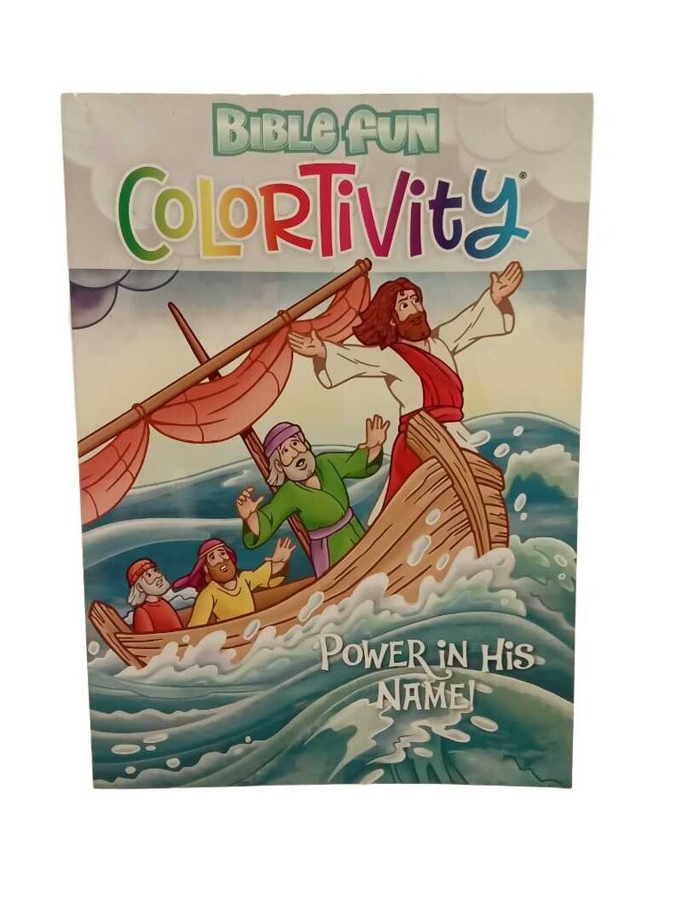 Bible Fun Colortivity Power in His Name