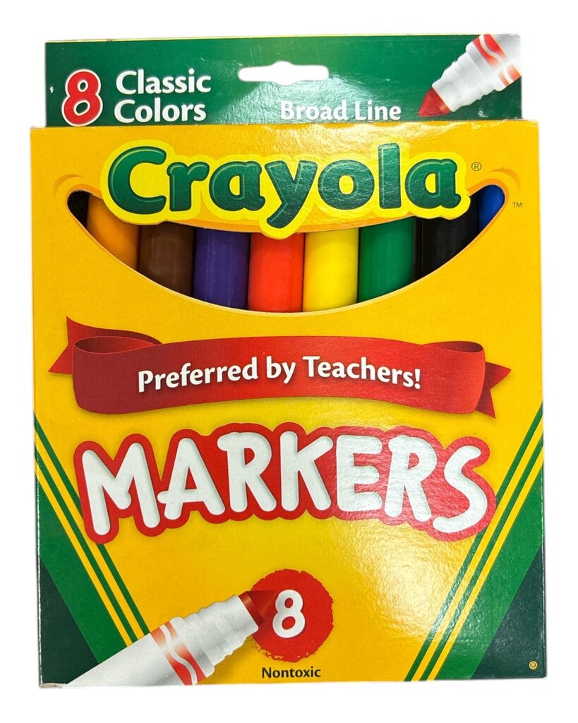 8 Pack Markers