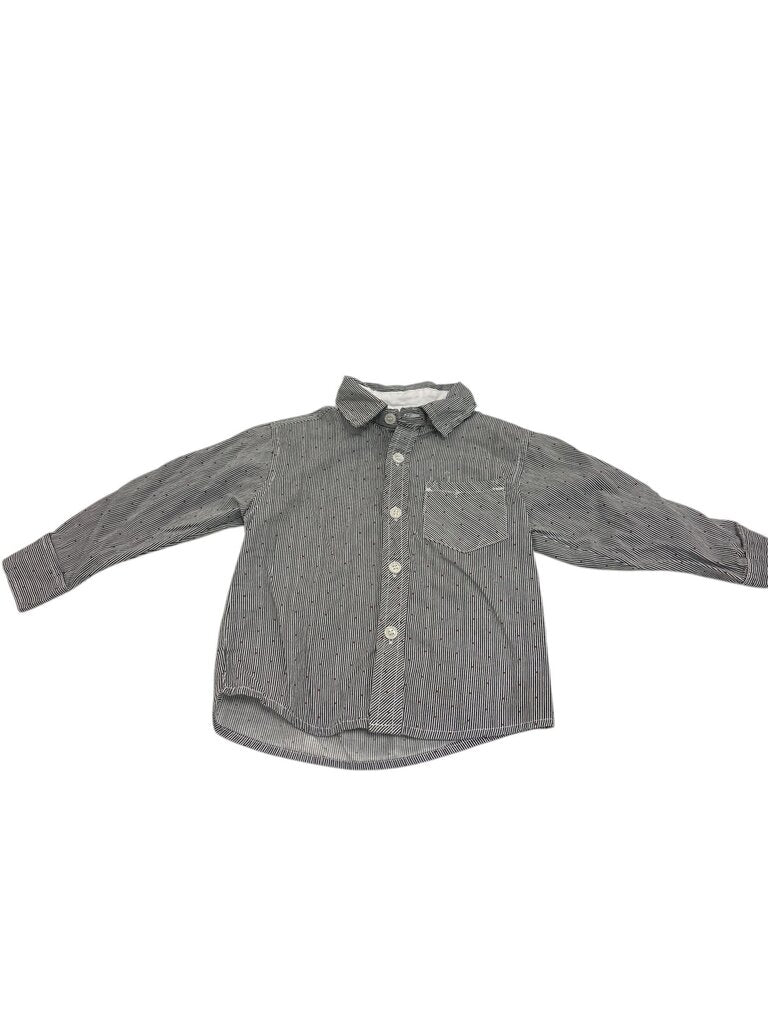 Long Sleeve Button Up - Stripes